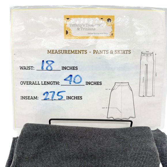 Threads 4 Thought ReActive 2X Leggings Gray Recycled Materials - Picture 12 of 12